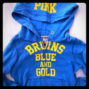 (Victoria Secret) PINK UCLA zip up hoodie